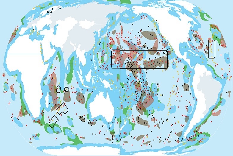 ressources minérales océan pacifique