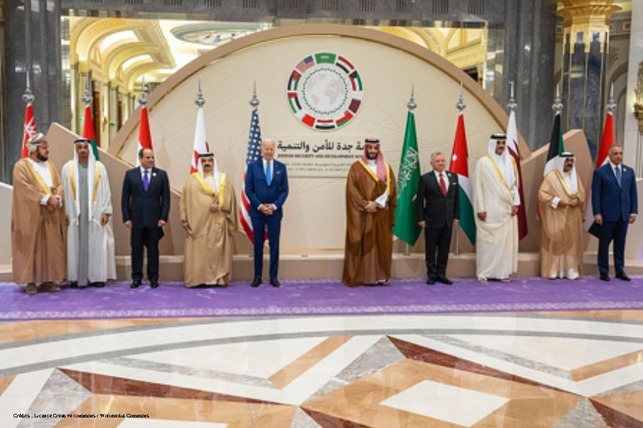 De quoi le voyage de Joe Biden au Moyen-Orient est-t-il le nom ?
