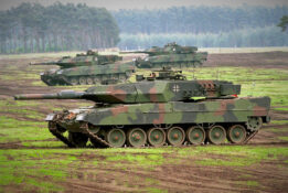 Livraison de chars de combat