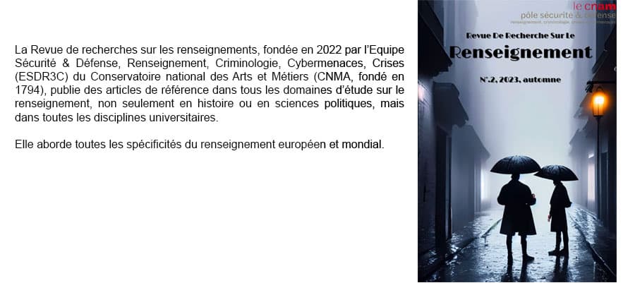 Revue de Recherche sur le Renseignement n°2