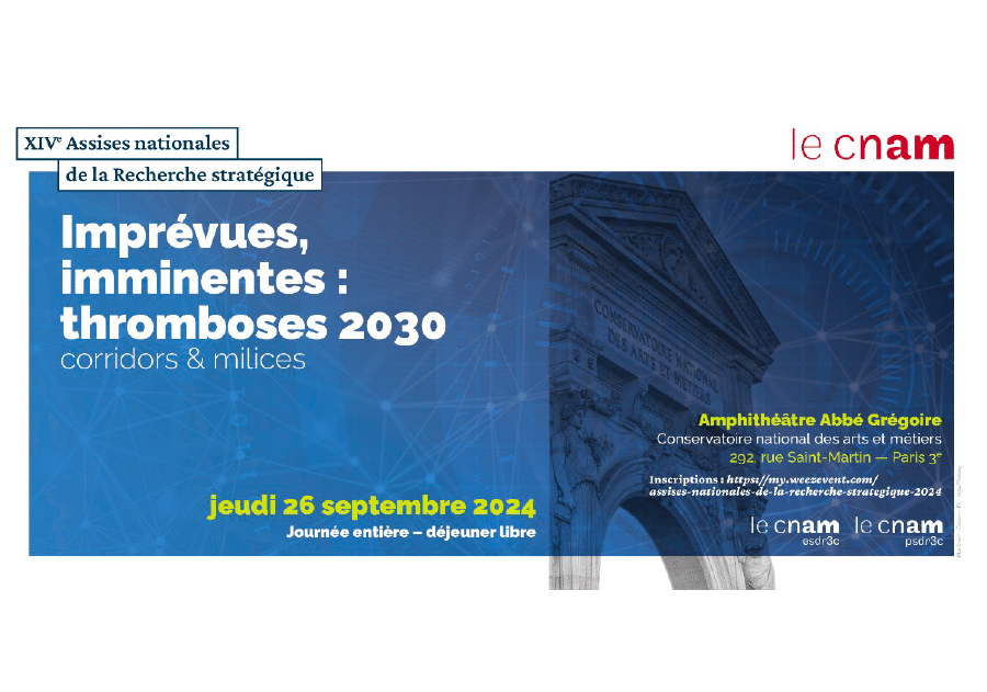 Assises Nationales de la Recherche Stratégique 2024