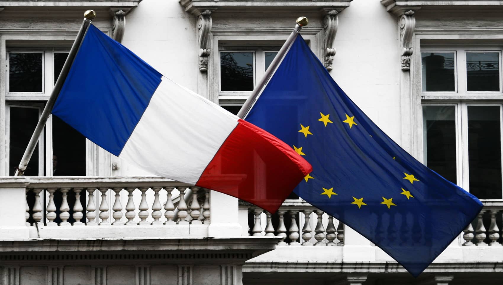 flag of France and EU